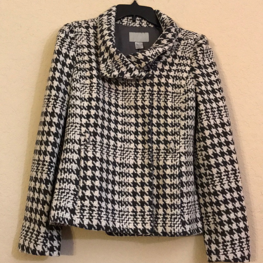 Houndstooth Pattern Jacket - image 4